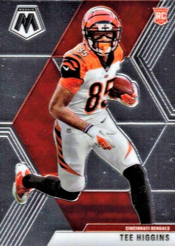 Tee Higgins #213 Football Cards 2020 Panini Mosaic