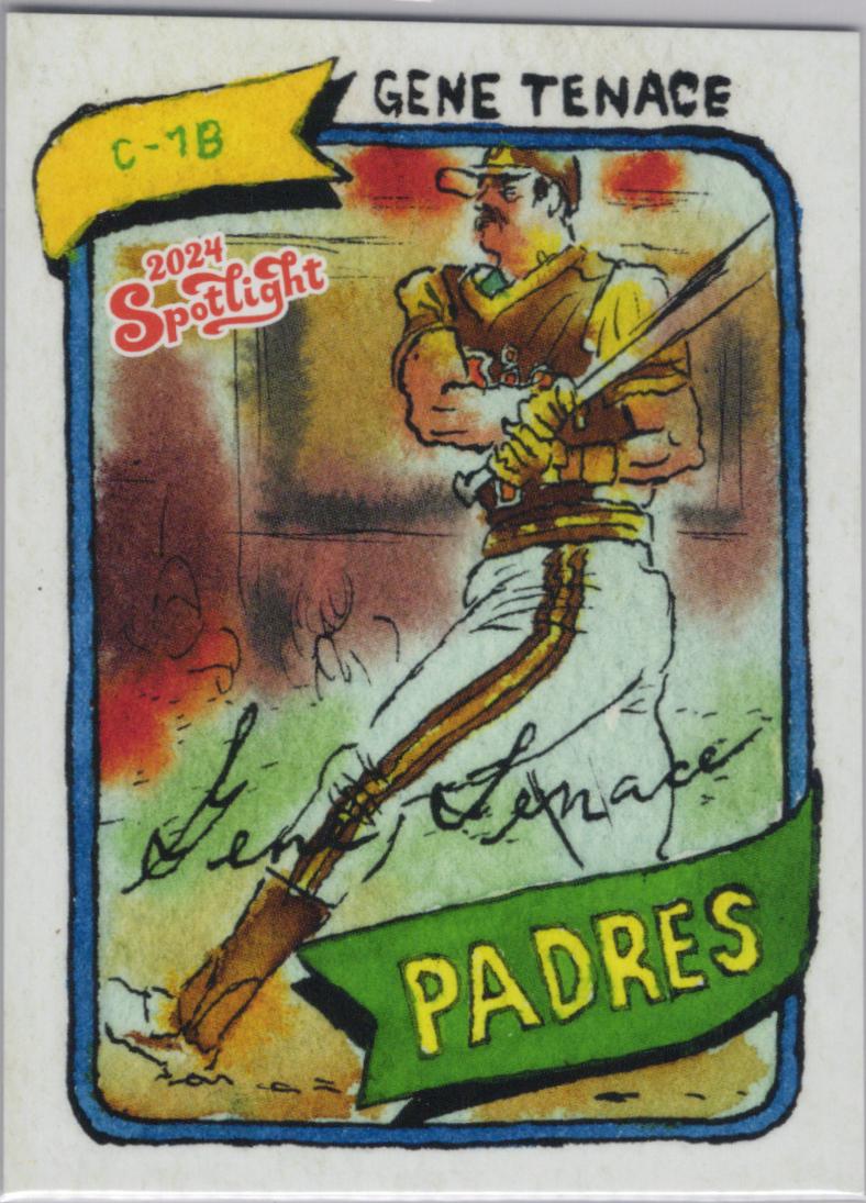 Gene Tenace [Spotlight Stamp] #77