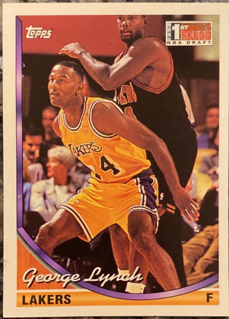 George Lynch #264 Basketball Cards 1993 Topps