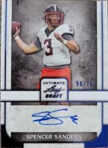 Spencer Sanders [Platinum Spectrum] #BA-SS1
