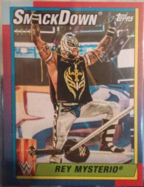 Rey Mysterio #68 Wrestling Cards 2021 Topps Heritage WWE