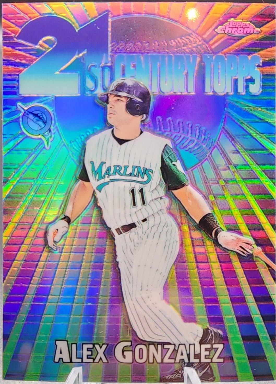 Alex Gonzalez #C2 Baseball Cards 2000 Topps Chrome 21st Century