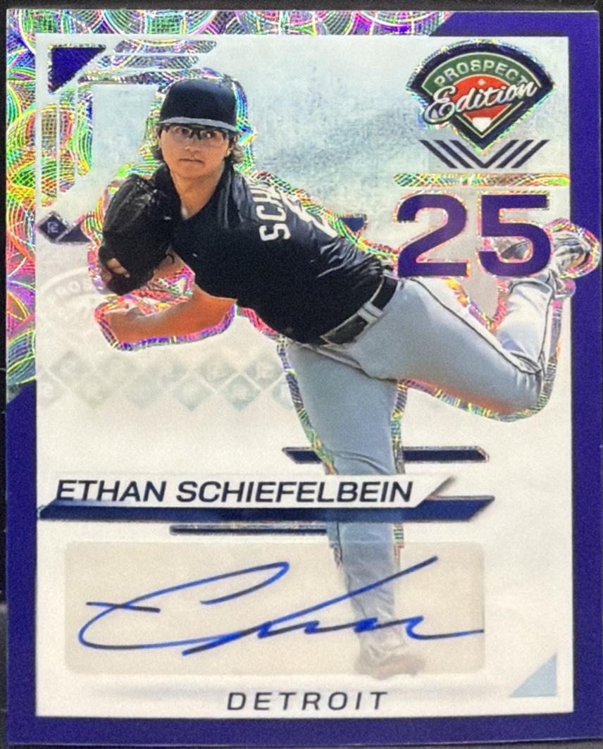 Ethan Schiefelbein [Purple Scope Holo Ticket Signature] #151