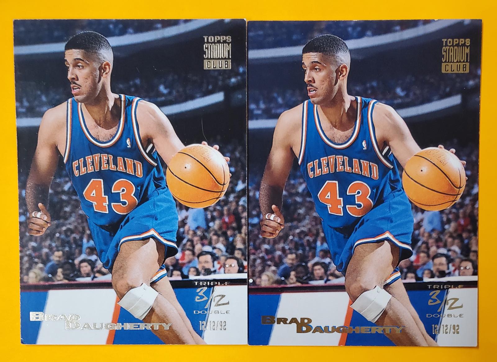 Brad Daugherty #7 Basketball Cards 1994 Stadium Club