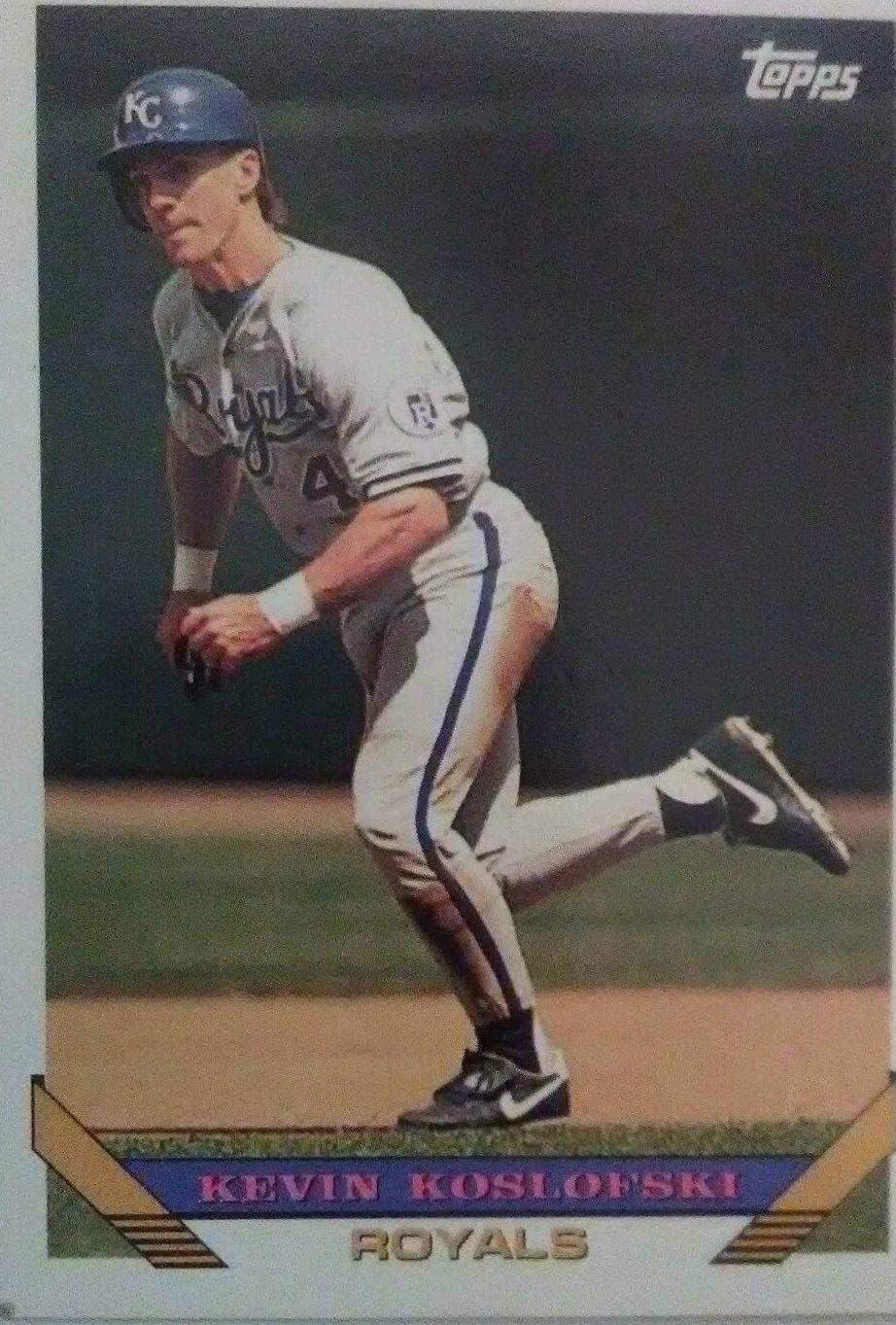 Kevin Koslofski #158 Baseball Cards 1993 Topps