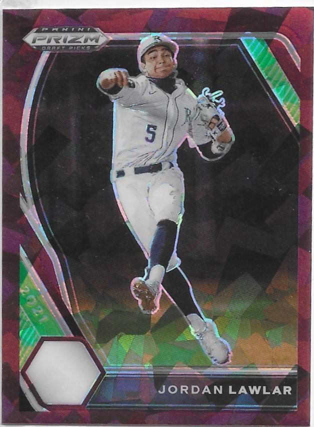 Jordan Lawlar #PDP6 2021 Panini Prizm Draft Picks Baseball