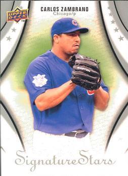 Carlos Zambrano #23 Baseball Cards 2009 Upper Deck Signature Stars