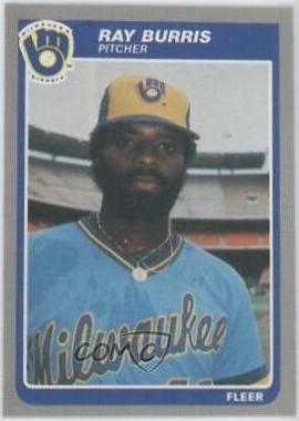 Ray Burris #U-15 Baseball Cards 1985 Fleer Update
