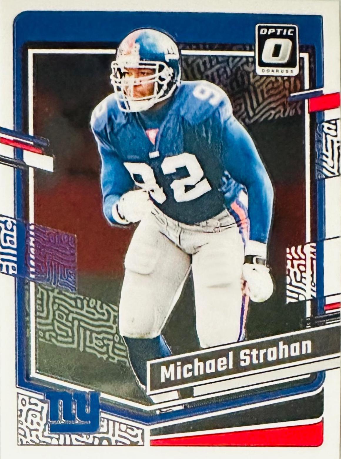 Michael Strahan #146 Football Cards 2023 Panini Donruss Optic