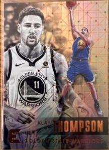 Klay Thompson #70 Basketball Cards 2017 Panini Essentials