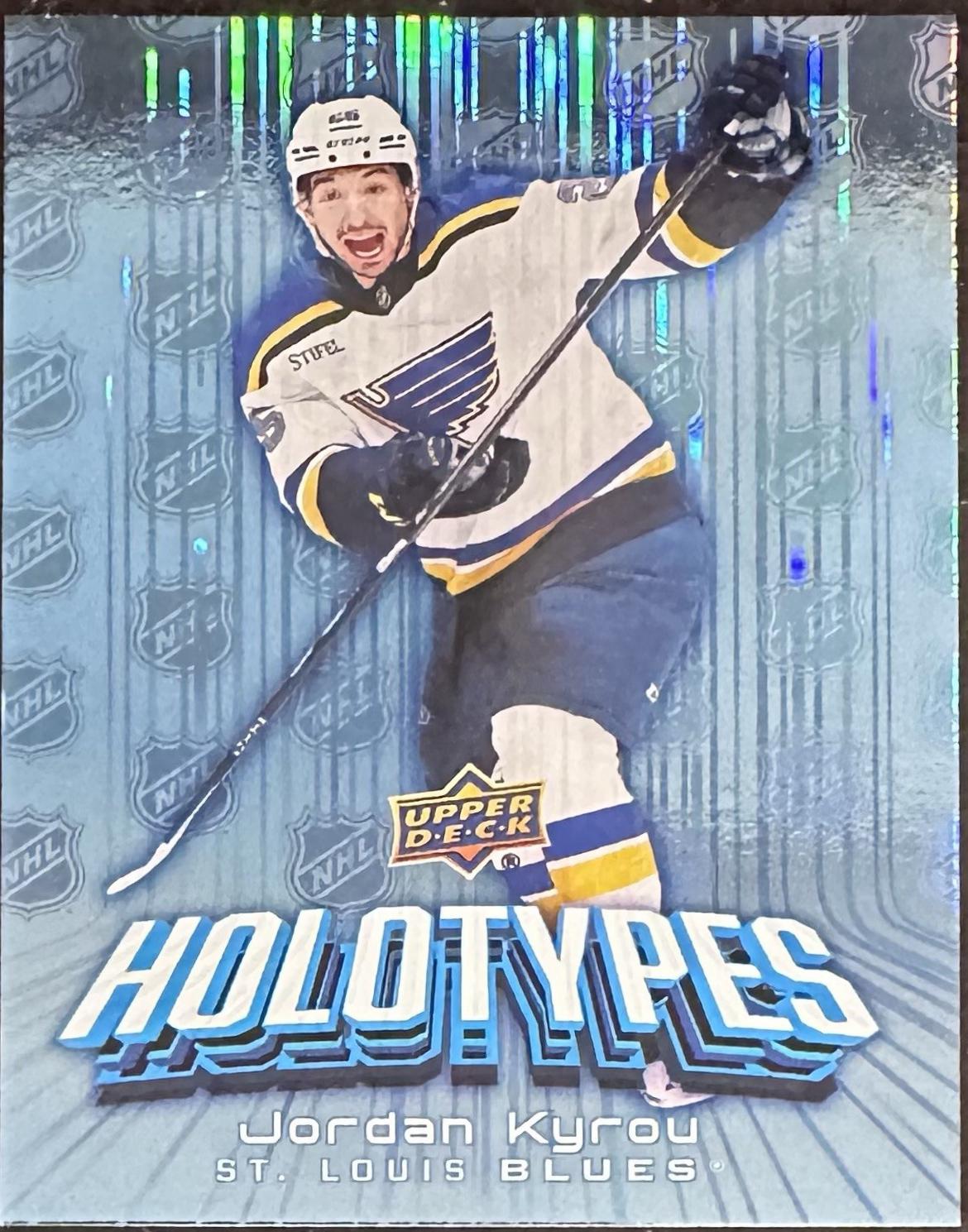 Jordan Kyrou #HT-35 2025-26 Upper Deck Hockey Holotypes