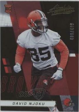 David Njoku #174 2017 Panini Absolute Football
