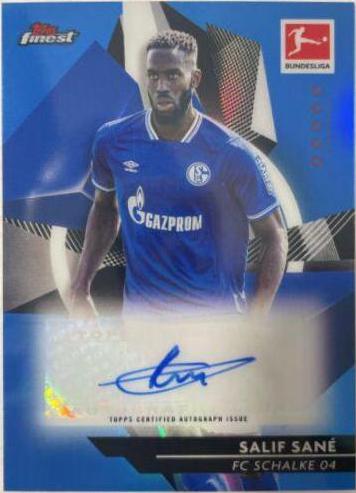 Salif Sane #BCA-SS 2020 Topps Finest Bundesliga Autographs Soccer