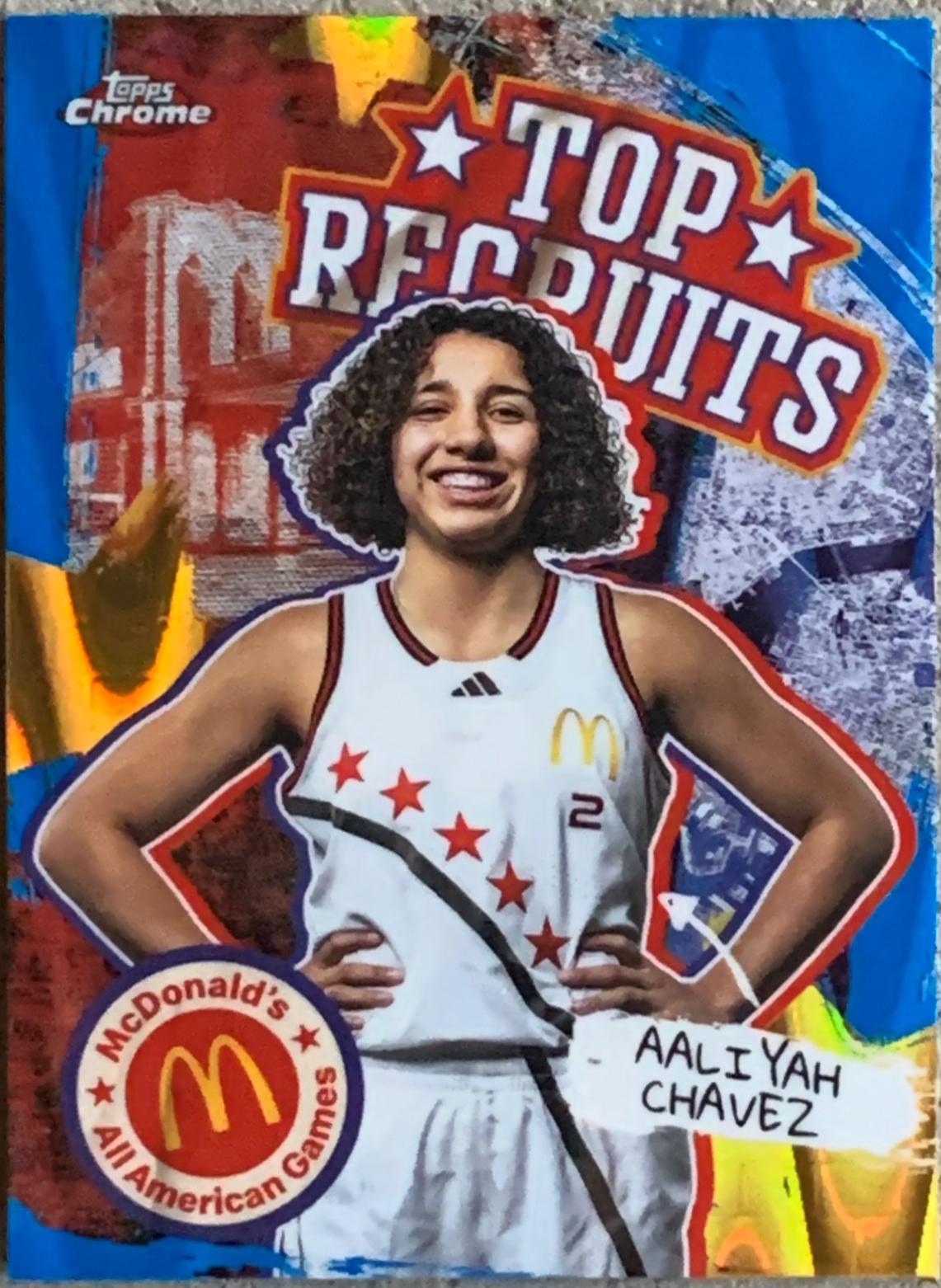 Aaliyah Chavez [Blue RayWave Refractor] #TP-28