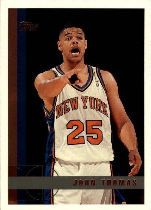 John Thomas #195 Basketball Cards 1997 Topps