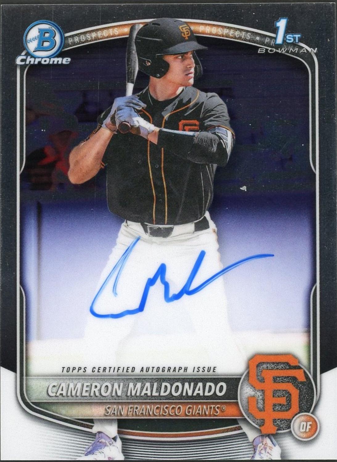 2025 Cameron Maldonado #CPA-CMA
