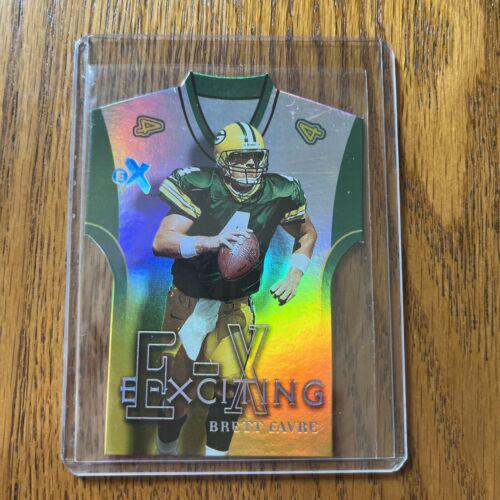 Brett Favre #4XT Football Cards 2000 Fleer E X Exciting
