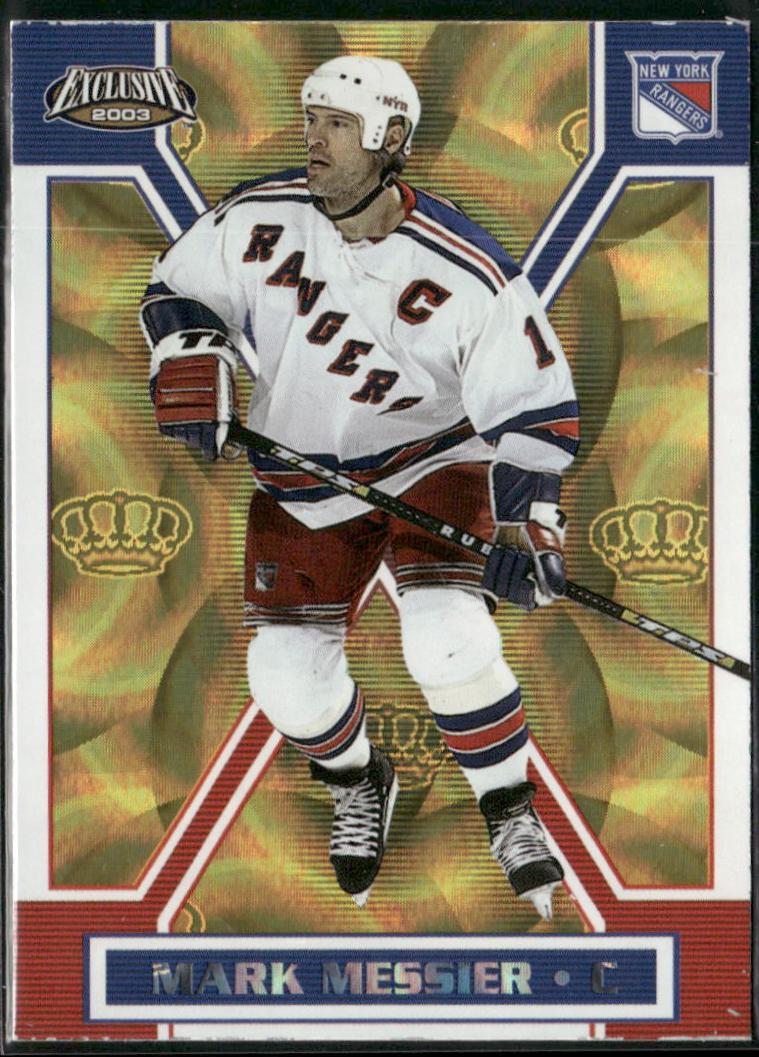 Mark Messier #117 2002 Pacific Exclusive Hockey