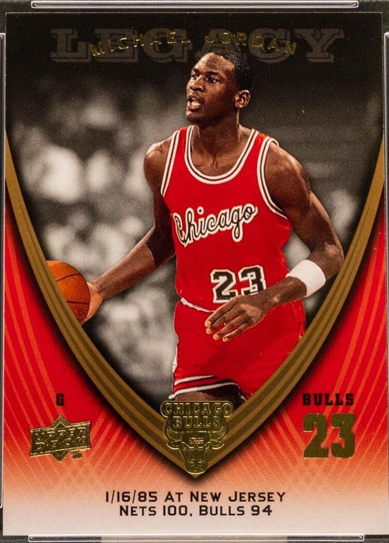 Michael Jordan #39 Basketball Cards 2008 Upper Deck Jordan Legacy