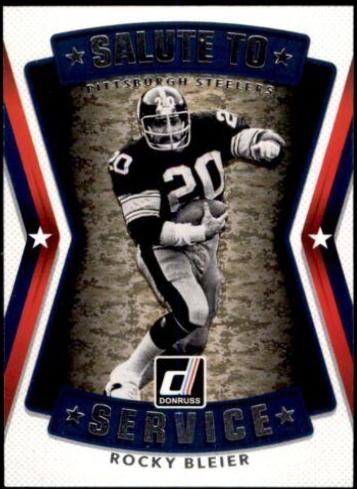 Rocky Bleier #11 Football Cards 2017 Panini Donruss Salute to Service