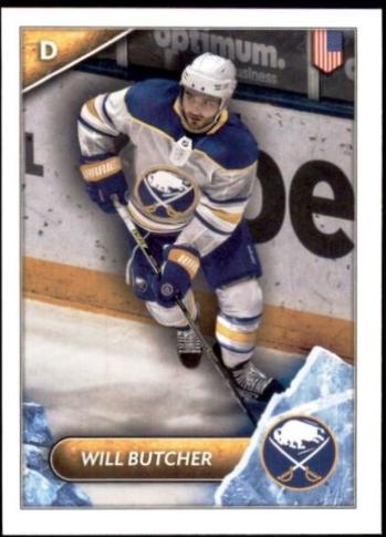 Will Butcher #107 Hockey Cards 2021 Topps NHL Sticker
