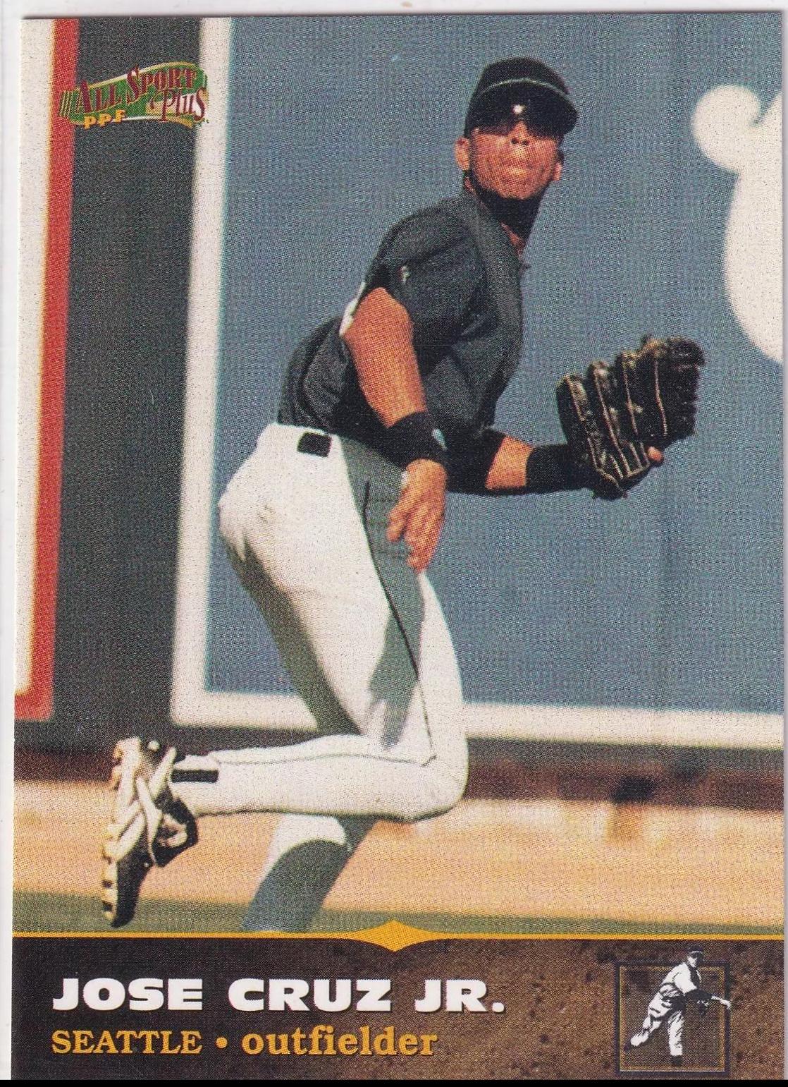 Jose Cruz Jr #162 Baseball Cards 1996 Score Board Autograph Collection