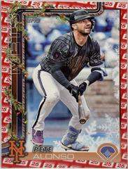 Pete Alonso [25th] #H34 Prices | 2025 Topps Holiday | Baseball Cards