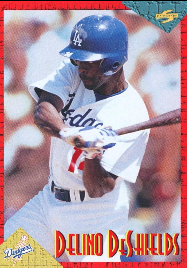 Delino DeShields #RT6 1994 Score Rookie & Traded Baseball