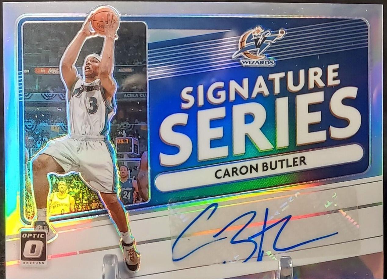 Caron Butler #SS-CBU 2020 Panini Donruss Optic Signature Series Basketball