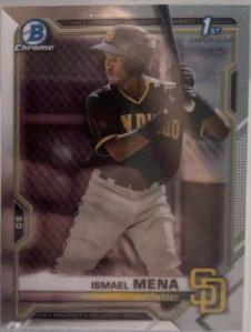 Ismael Mena #BCP-36 Baseball Cards 2021 Bowman Chrome Prospects