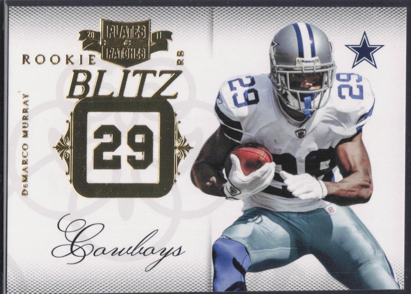 DeMarco Murray #31 2011 Panini Plates & Patches Rookie Blitz Football
