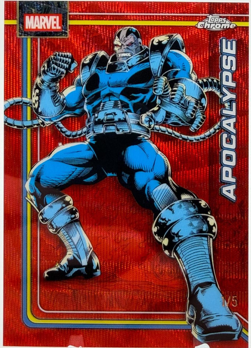 Apocalypse Red Wave Refractor