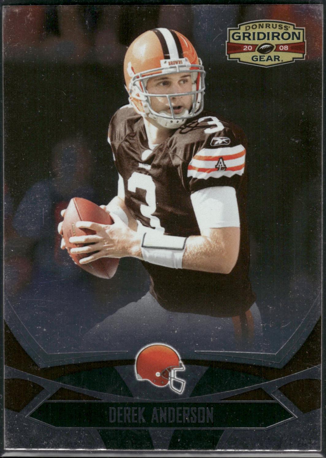 Derek Anderson #23 2008 Panini Donruss Gridiron Gear Football