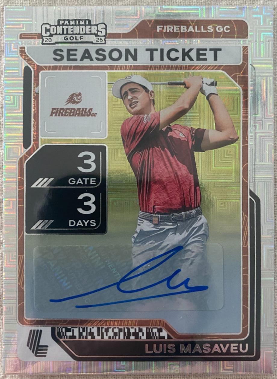 Luis Masaveu #30 2026 Panini Contenders LIV Golf