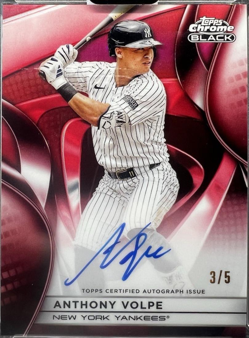Anthony Volpe [Red Refractor] #CBA-AV