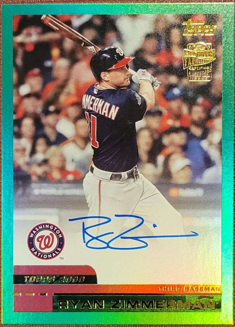 Ryan Zimmerman [Green] #00FF-RZ