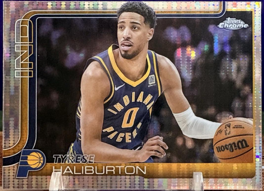 2025 Tyrese Haliburton [Basketball Refractor] #3