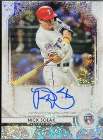 Nick Solak [Speckle Refractor] #NS