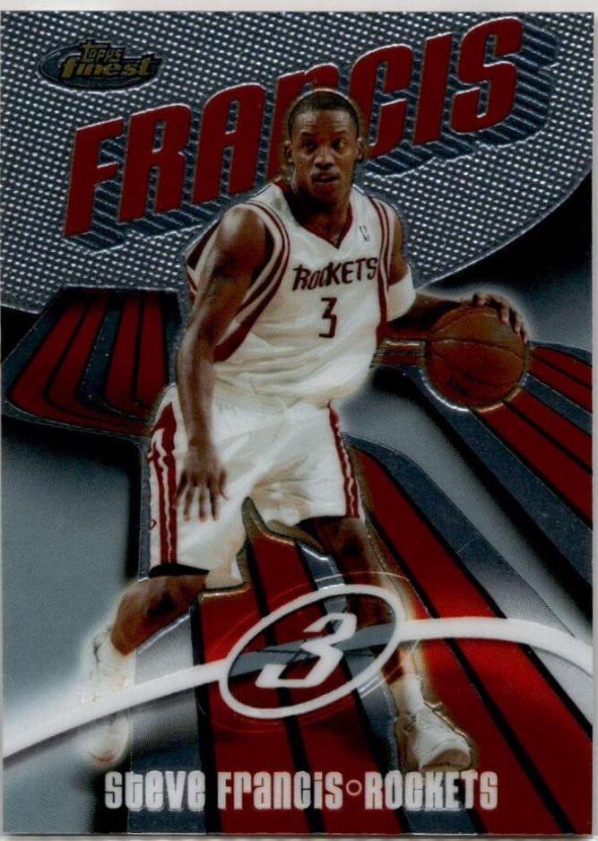 Steve Francis #3 Basketball Cards 2003 Finest
