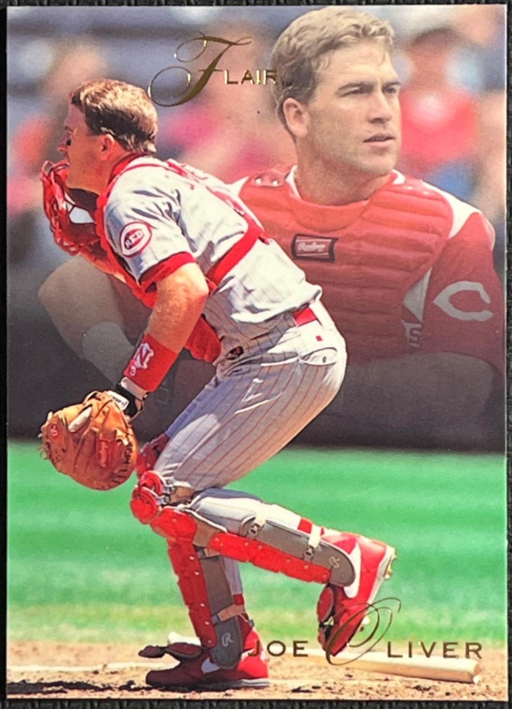 Joe Oliver #30 Baseball Cards 1993 Flair