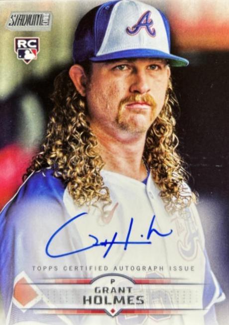 Grant Holmes #SCBA-GH 2025 Topps Stadium Club Autograph Baseball