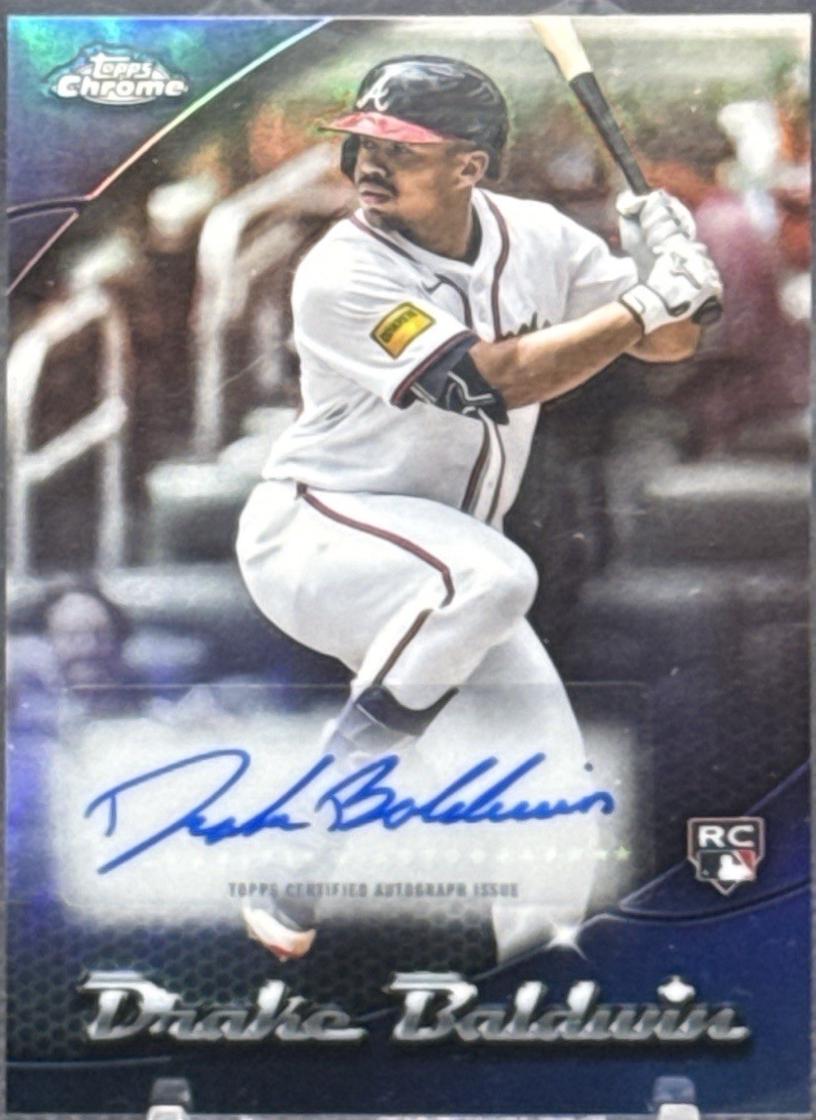 Drake Baldwin #CHRU-DB 2025 Topps Chrome Update Chromeography Baseball