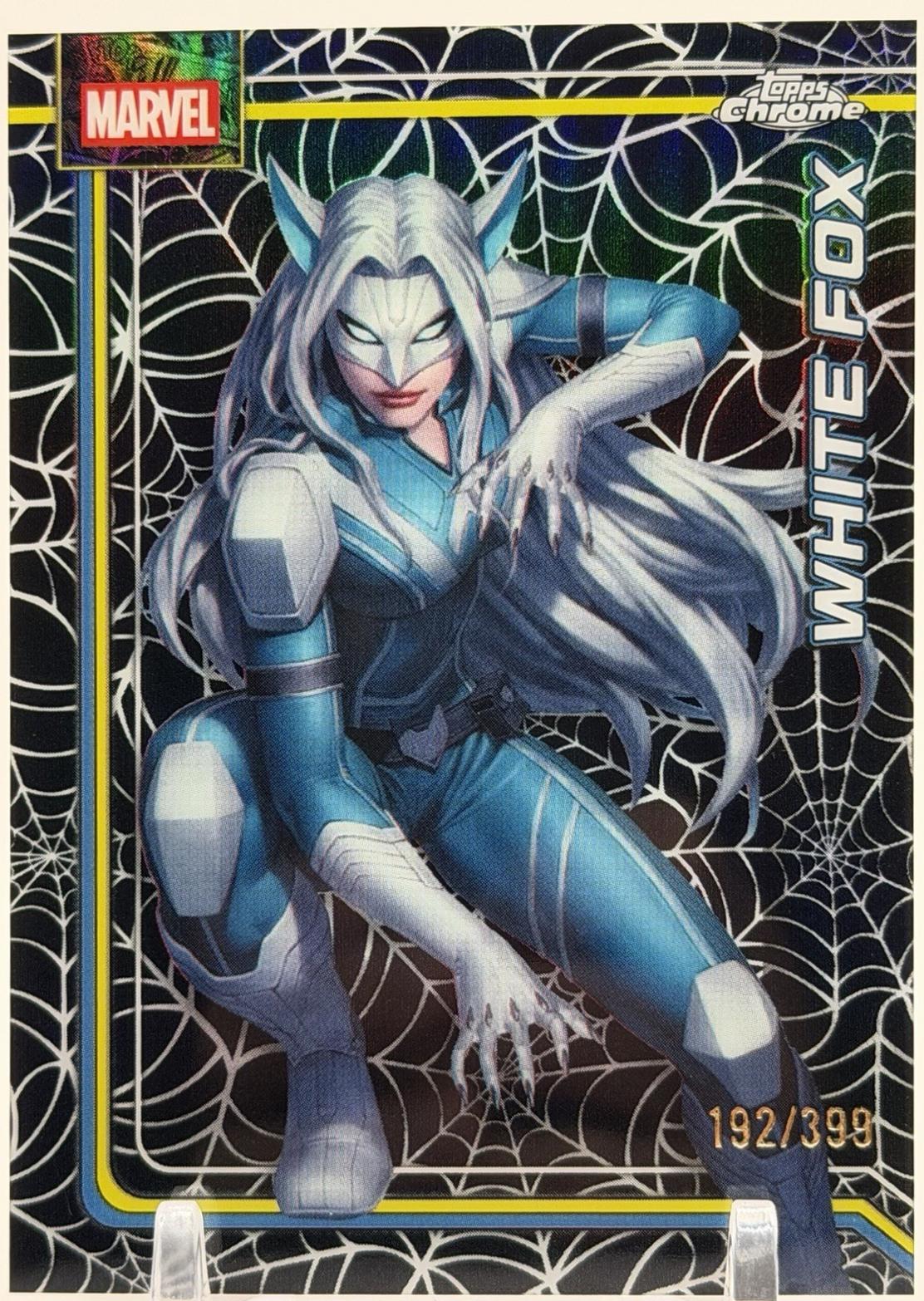 White Fox Spider-Web Refractor