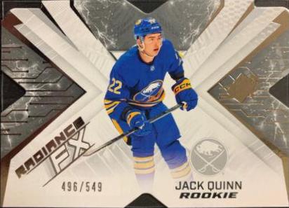 Jack Quinn #RFX-65 2022-23 SPx Hockey Radiance FX