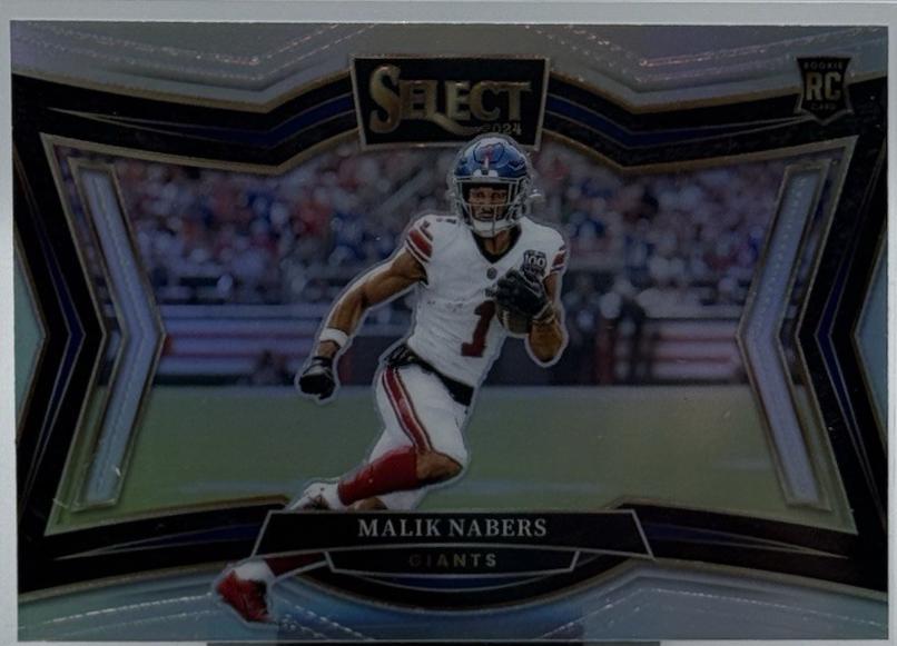 2024 Malik Nabers [Silver Prizm] #473