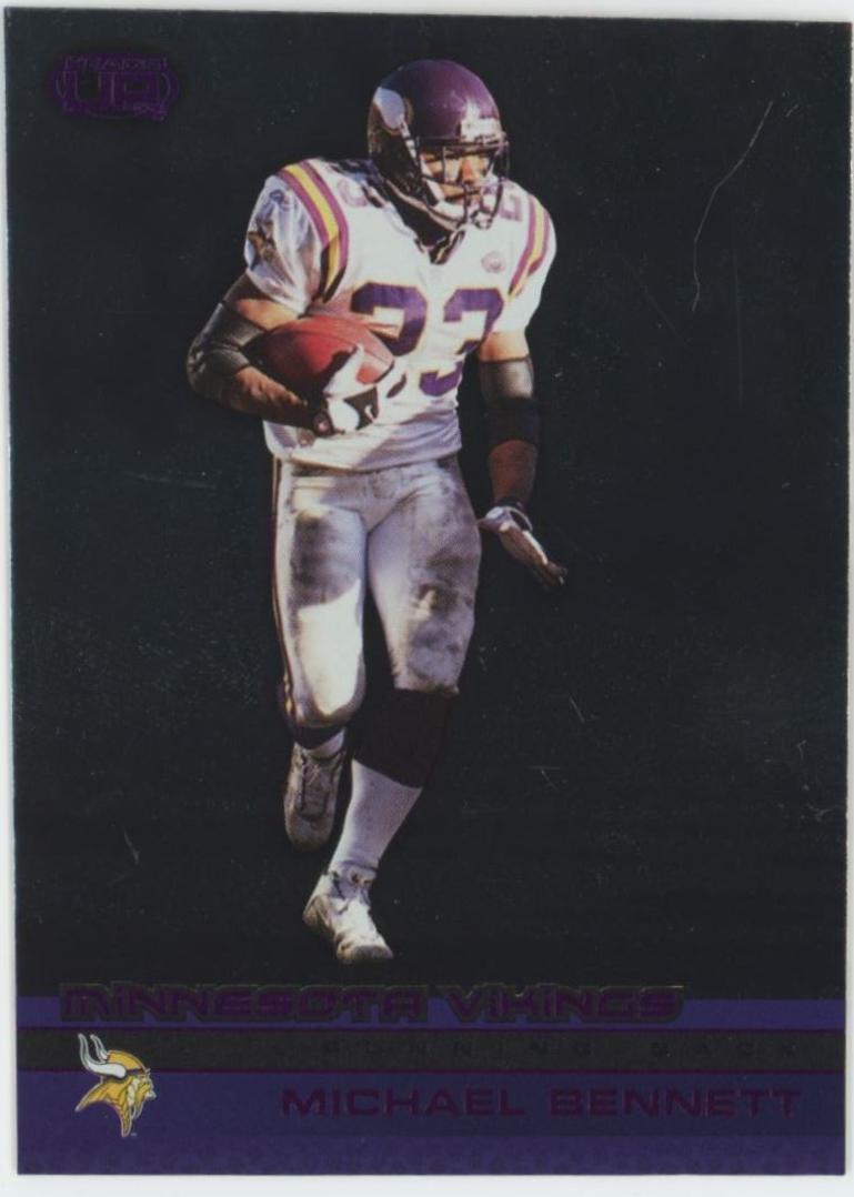 Michael Bennett #68 2002 Pacific Heads Up Football