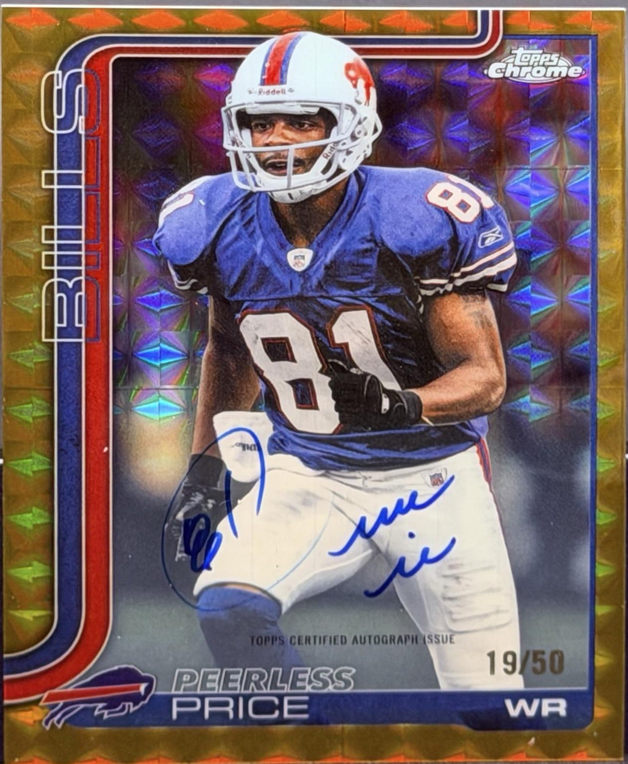 Peerless Price [Gold Geometric Refractor] #CLA-PPR