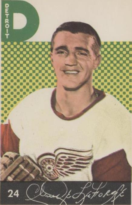 Claude LaForge #24 Hockey Cards 1962 Parkhurst
