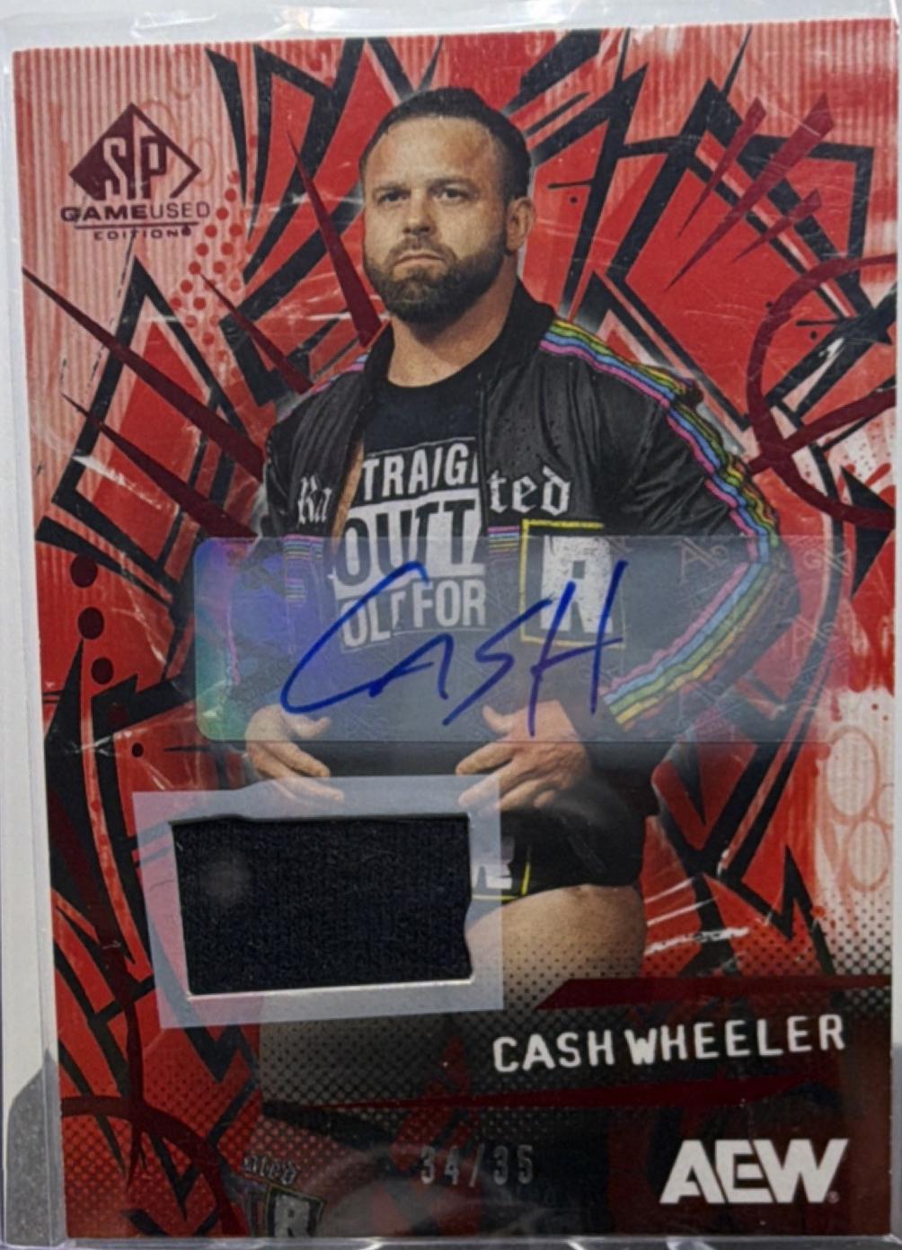 Cash Wheeler [Memorabilia Autograph] #66