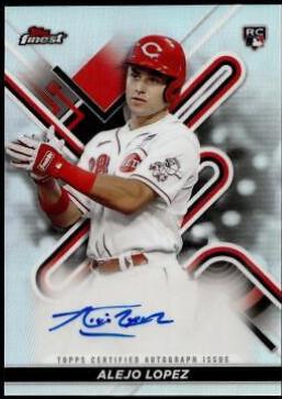 Alejo Lopez #FA-AL Baseball Cards 2022 Topps Finest Autographs